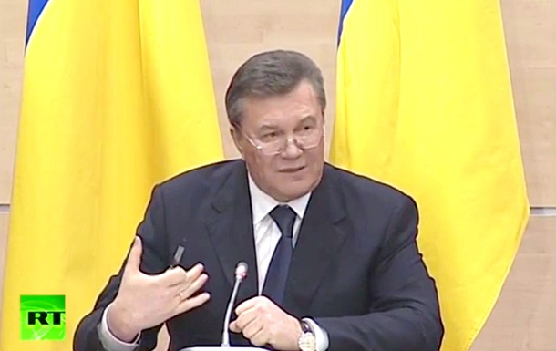 Янукович: за военной помощью я обращаться не буду, военные действия недопустимы