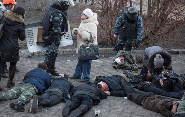 Количество погибших в массовых акциях в Украине увеличилось до 95 человек