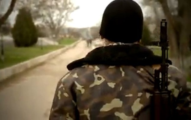 Видеосюжет об украинских военных в Бельбеке. Без комментариев