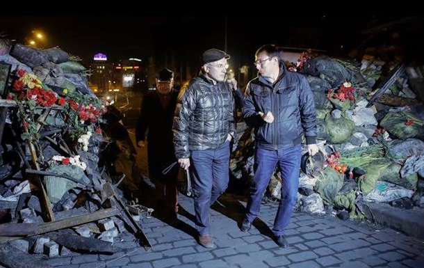 Ходорковський відвідав вночі київський Майдан
