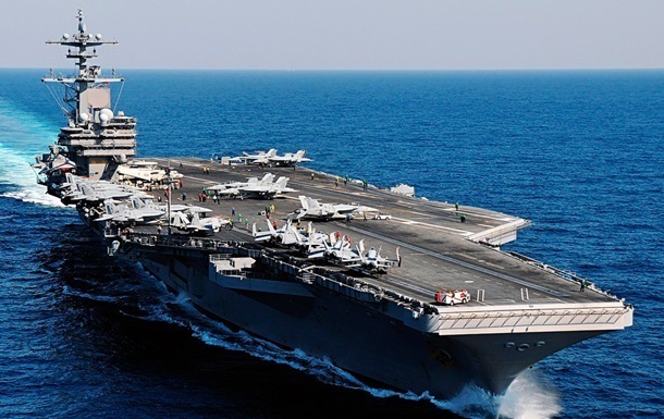 США продлят пребывание авианосца Джордж Буш в Средиземноморье из-за событий в Крыму