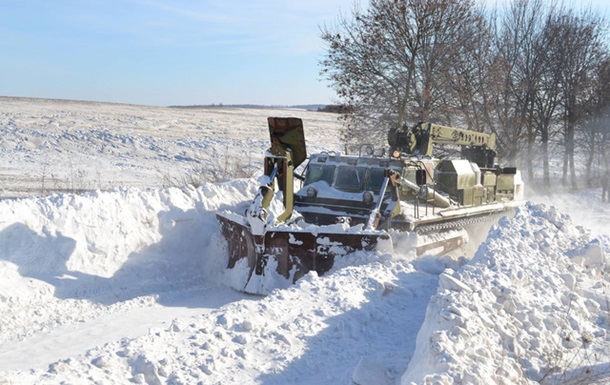 Волинські військові звільнили зі снігового полону 8 сіл на Рівненщині