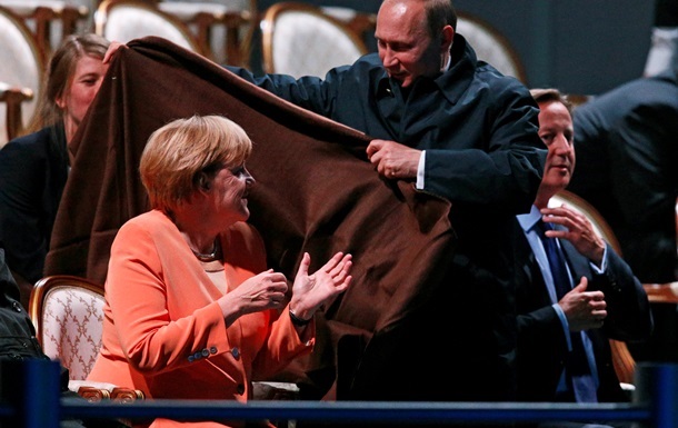 Путін і Меркель обговорили ситуацію в Україні та Придністров ї