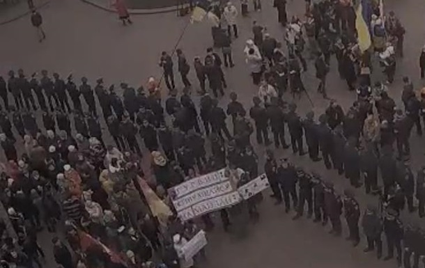 Милиция предупреждает о провокациях на митинге под Одесским горсоветом
