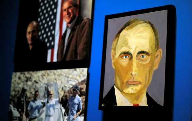 Джордж Буш-младший увлекся живописью и нарисовал Путина