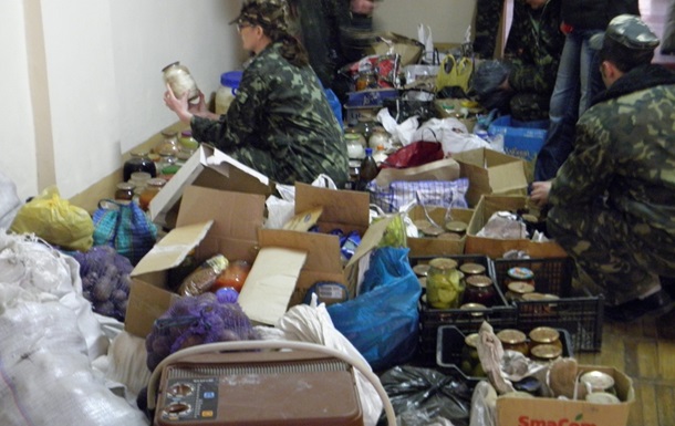 Военнослужащие из Бельбека поблагодарили украинцев за поддержку