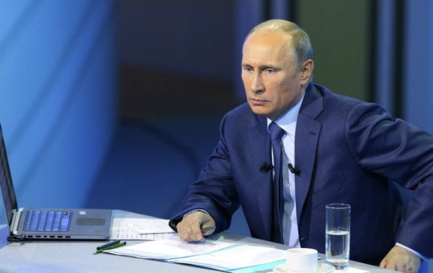 Путін 17 квітня проведе пряму лінію з росіянами