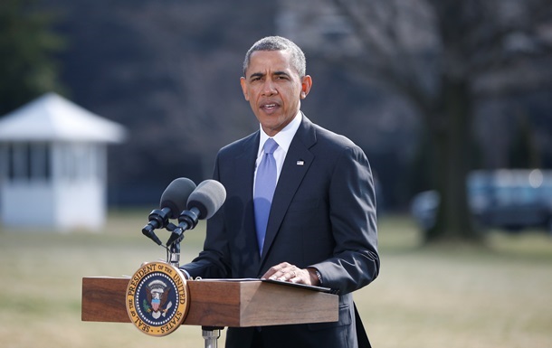 Обама виключив військове втручання США у ситуацію в Україні