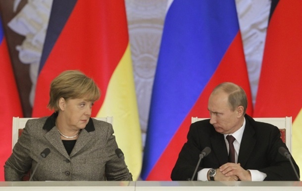 Путін і Меркель зідзвонилися, щоб обговорити ситуацію на південному сході України 