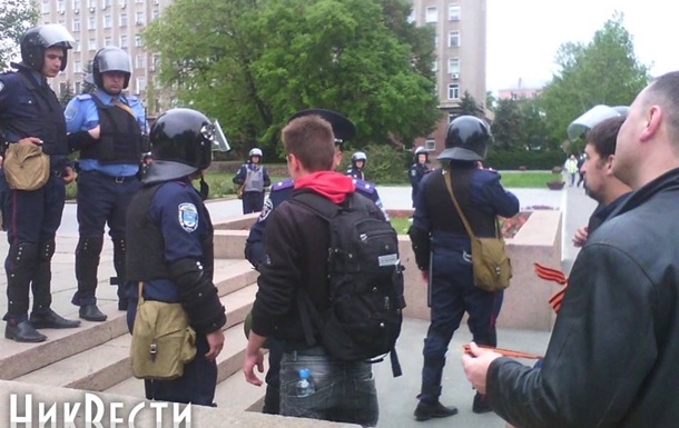 В Николаеве девять человек задержаны по подозрению в организации провокаций