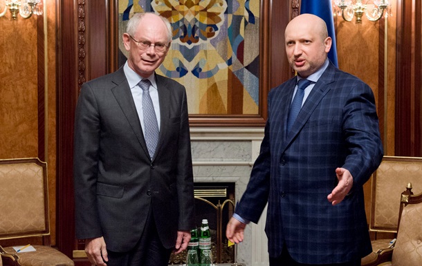 Турчинов провел встречу с главой Европейского Совета