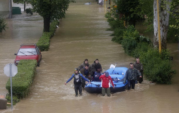 На Балканах объявлена чрезвычайная ситуация из-за наводнения