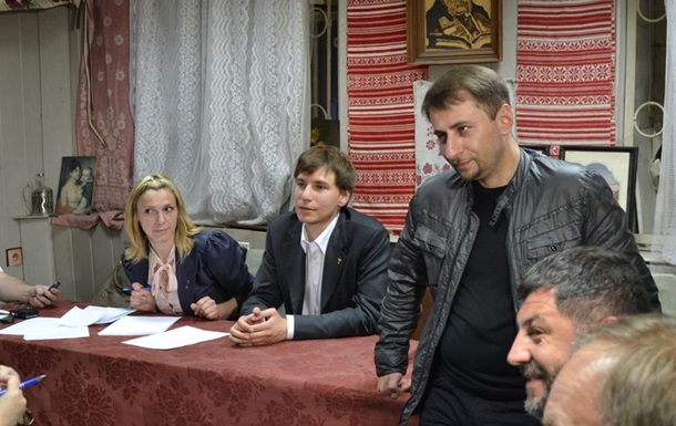 Засідання засновників громадянської ініціативи „Штаб оборони Києва (ШОК)”