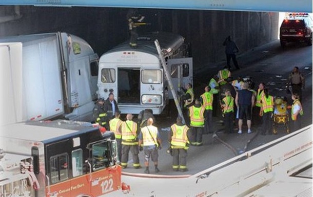 ДТП в Чикаго: пострадали 37 человек