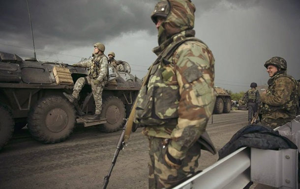 Нацгвардия окружила Амвросиевку  в Донецкой области
