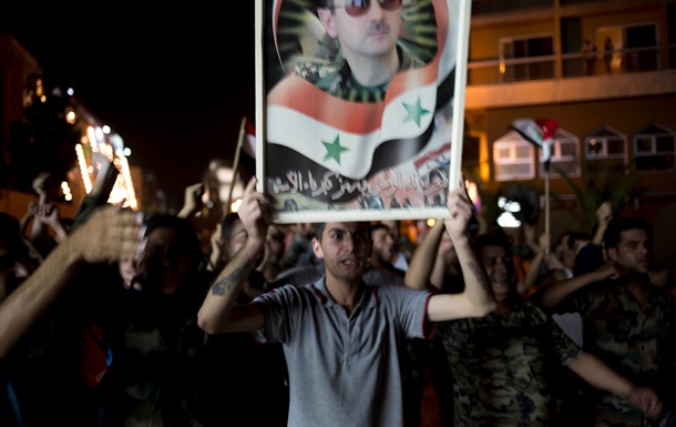Сирійці святкують перемогу Асада на президентських виборах