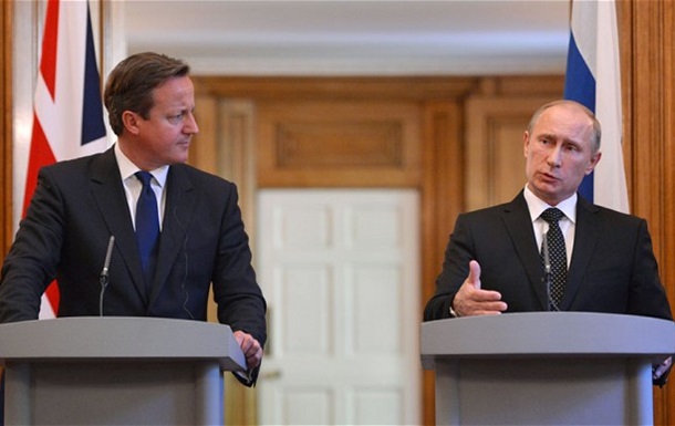 Зустріч Путіна з Кемероном відбулася без рукостискання