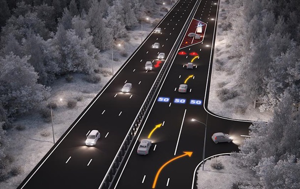 Дизайнеры разработали концепт интерактивной дороги, дающей подсказки водителю