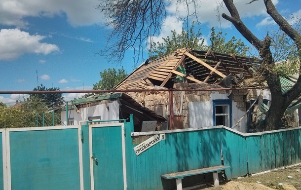 В Амвросиевке пострадали более 20 домов