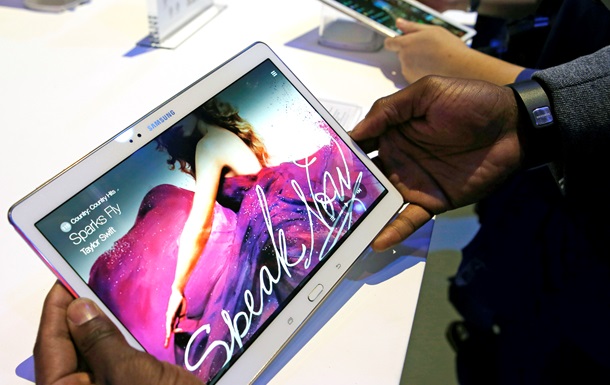 Samsung представила нову лінійку планшетів Galaxy Tab S
