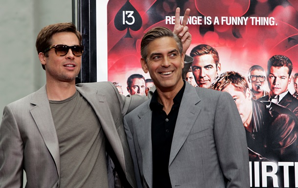 Джордж Клуні запросив Бреда Пітта бути боярином на його весіллі