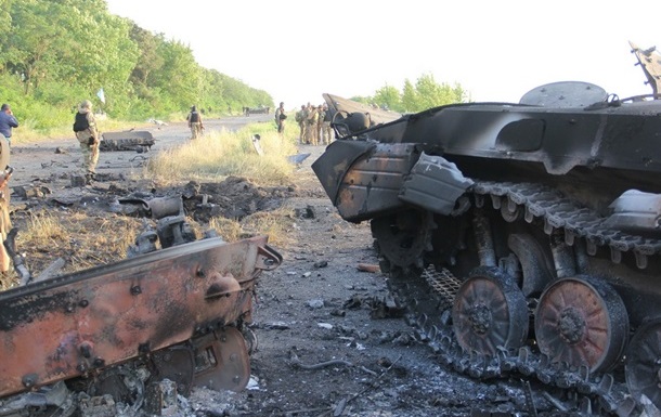 Отступая из Славянска, Стрелков потерял семь единиц бронетехники