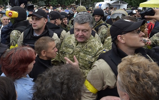 К приезду Порошенко в Славянске готовили теракт - пресс-секретарь