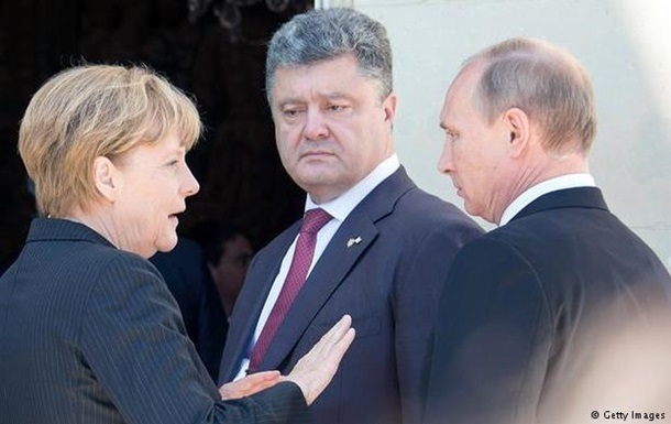 Путин, Меркель и Олланд выступили за прекращение АТО - Кремль