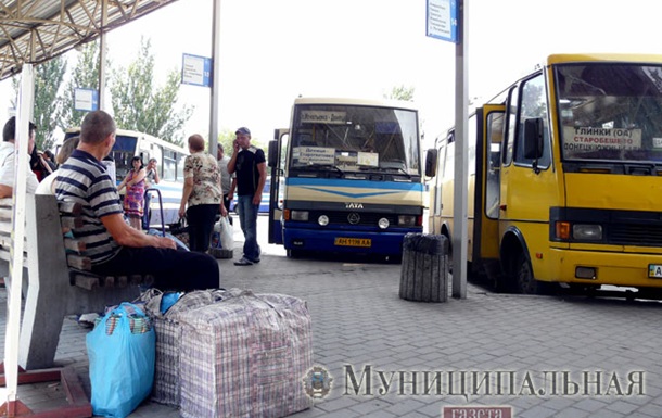 В Донецке оживился транспорт - фото