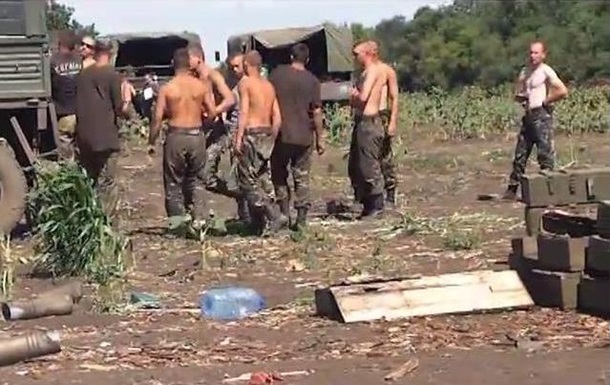 Силовики показали свої позиції під Донецьком 