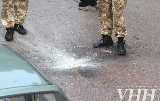 В МВД рассказали о взрыве возле Украинского дома в Киеве