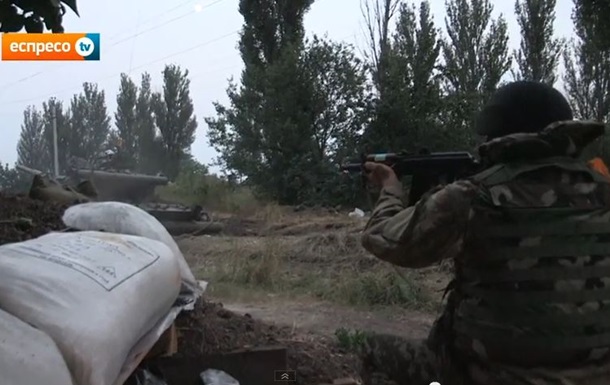 Батальон Днепр ведет бои на окраине Донецка 