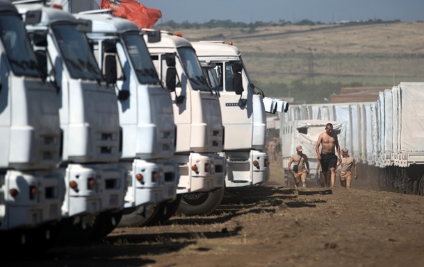 МИД России видит угрозу колонне с гуманитарной помощью