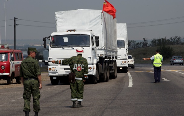 Украина не отвечает за безопасность гуманитарного конвоя на неподконтрольных территориях – АП 