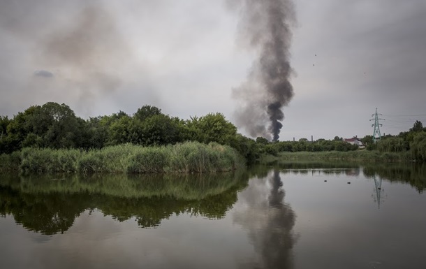 Треть Донецка из-за боев может уйти под воду