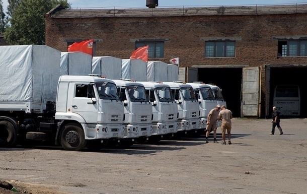 Росія вирішила почати рух гуманітарного конвою в бік Луганська