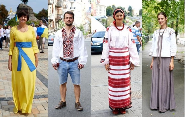 Вишиванки, джинси, вінки і кеди. Вулична мода на День Незалежності в Києві 
