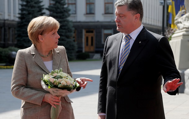 Порошенко и Меркель обсудили план прекращения огня на Донбассе