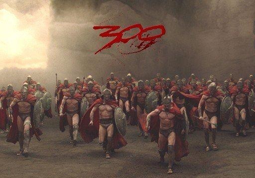 300 спартанцев сражаясь за правду, бороздят Facebook