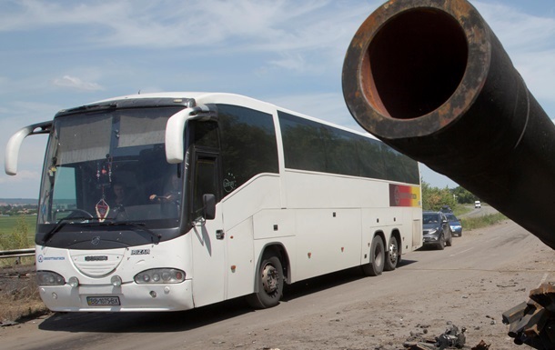 Отменены все рейсы автобусов из Мариуполя в Россию