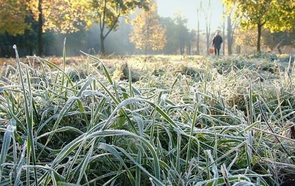 В Україні завтра очікуються заморозки 