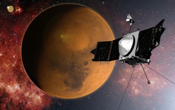 Американский спутник Maven вышел на орбиту Марса
