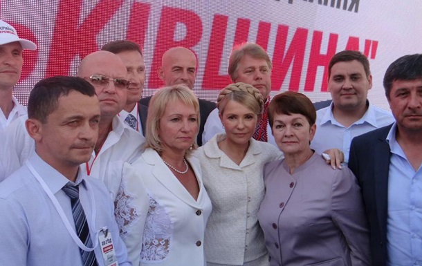Тимошенко відмовилась фотографуватись з Кудіяровим