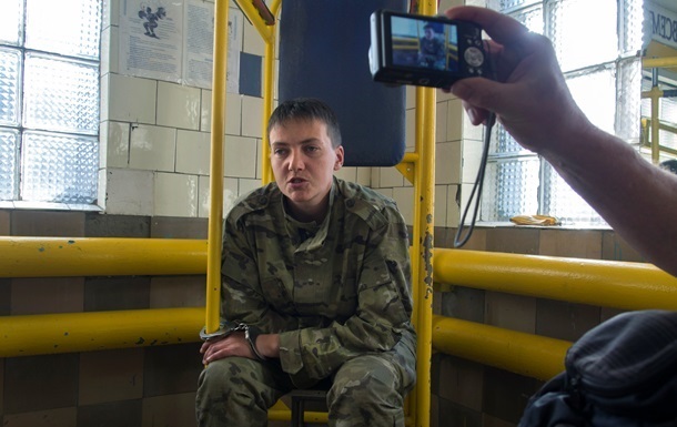 Савченко не довезли до суда, где рассматривают ее жалобу