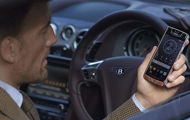 Vertu и Bentley выпускают первый совместный смартфон 