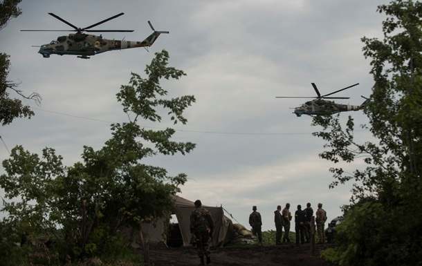 Українські вертольоти відкликані з гуманітарної місії ООН