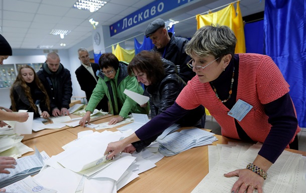 Результаты выборов 2014 на востоке Украины