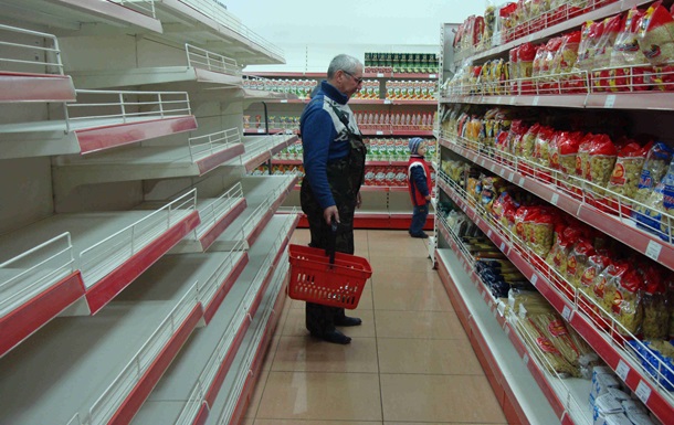 У Росії визнали існування дефіциту на м ясо і молочні продукти 