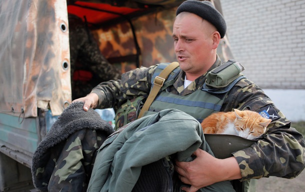 Украинские военные в зоне АТО получили партию  буржуек 