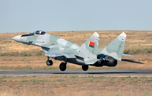 В Беларуси разбился истребитель МиГ-29